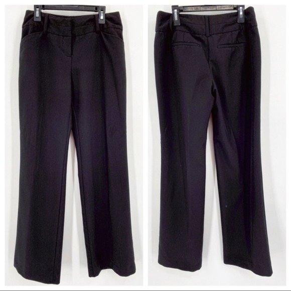 Charming Charlie Black Contemporary Pants Career Wear Dress Pants Size 4 - Picture 1 of 6